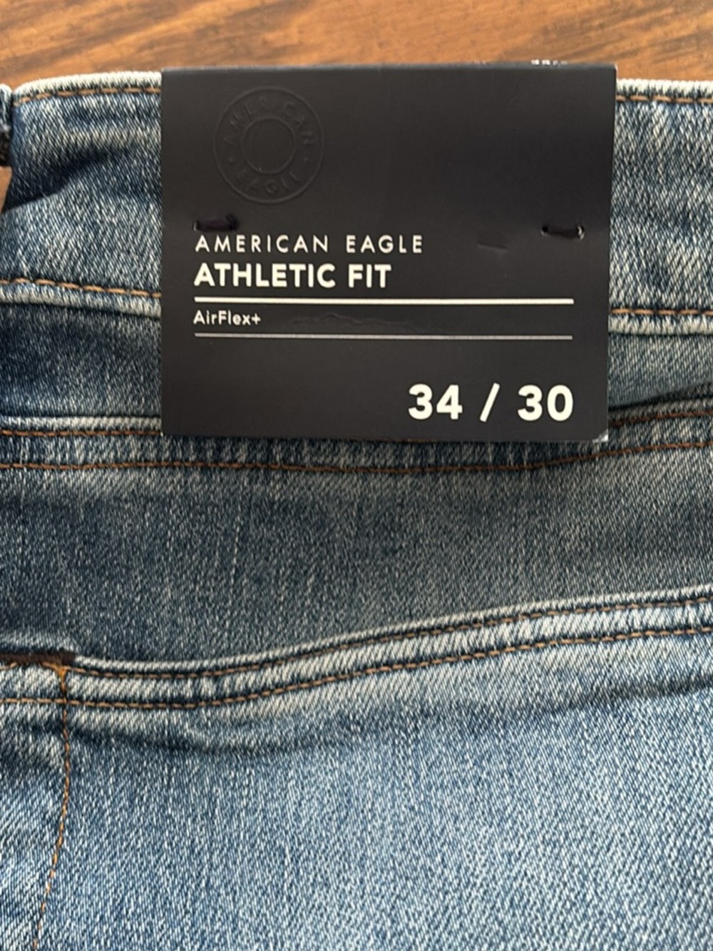 American Eagle Outfitters Men Straight Jeans — Light Blue 2 PAIR